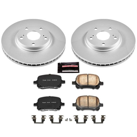 Power Stop 99-01 Lexus RX300 Front Z17 Evolution Geomet Coated Brake Kit - CRK1135