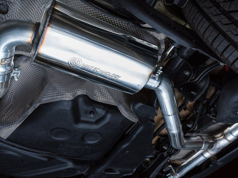 AWE Tuning 2022 VW GTI MK8 Touring Edition Exhaust - Diamond Black Tips - 3015-33658