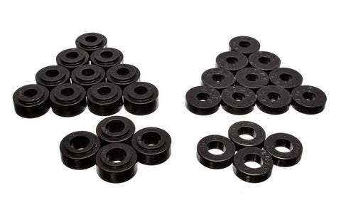 Energy Suspension Body Mounts - Black - 3.4134G