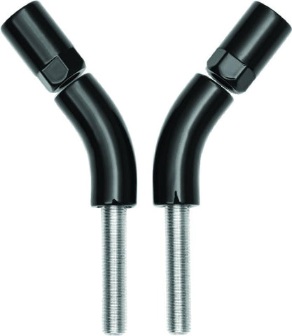 Kuryakyn Mirror Stem 3in Outward Extenders Black - 1216