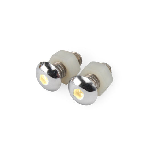 DEI LED Lighted Button Head Bolts Universal Accent Lighting - 2-pack - White - 30303