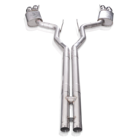 Stainless Works 18+ Ford Mustang GT Redline H-Pipe Performance Connect Cat-Back Exhaust - M18CBHPC