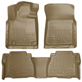 Husky Liners 2012 Toyota Tundra Double/CrewMax Cab WeatherBeater Combo Tan Floor Liners - 98583