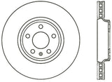 StopTech 09-10 Audi A4 / 08-10 A5 / 10 Audi S4 Front Left Slotted Cryo Rotor - 126.33123CSL