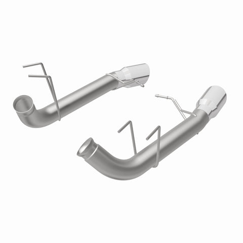 MagnaFlow 13 Ford Mustang Dual Split Rear Exit Stainless Axle-Back Cat Back Exhaust (Competition) - 15152