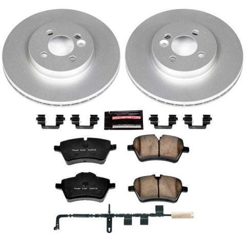 Power Stop 07-10 Mini Cooper Front Z23 Evolution Sport Coated Brake Kit - CRK6068