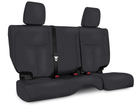 PRP 13-18 Jeep Wrangler JKU Rear Seat Cover/4 door - All Black - B024-02