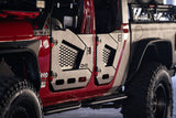 DV8 Offroad 18-22 Jeep Wrangler JL/JT Spec Series Half Doors - Front Set - HDJL-02F