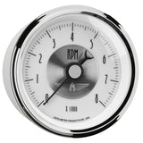 Autometer Prestige Pearl Series - Tachometer 3 3/8in 8K RPM In-Dash - 2098