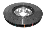 DBA 14-17 Audi A8 Quattro Front Slotted 5000 Series 2 Piece Rotor Assembled w/ Silver Hat Drill/Dimp - 52774SLVXD