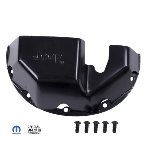 Rugged Ridge Differential Skid Plate Jeep logo Dana 35 - DMC-16597.35
