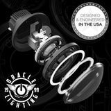 ORACLE Lighting 0718 Jeep Wrangler JK Oculus 7in ColorSHIFT Bi-LED Projector Headlights - 5876-504