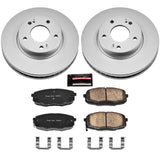 Power Stop 14-16 Kia Soul Front Z17 Evolution Geomet Coated Brake Kit - CRK6946