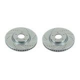 Power Stop 12-17 Hyundai Azera Front Evolution Drilled & Slotted Rotors - Pair - JBR1554XPR