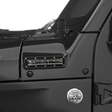 EGR 18-24 Jeep Wrangler VSL LED Light VSL JL/JT Black - VSLJP0189