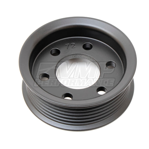 VMP Performance 11-14 Roush 6.2L TVS Supercharger 72mm 6-Rib Pulley - VMP-72-6-B-RAPTOR