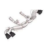 Stainless Works 20-21 Chevrolet Corvette C8 6.2L Legend Cat-Back Exhaust w/ Matte Black Tips - C8CBL-B