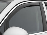 WeatherTech 11+ Volkswagen Touareg Front Side Window Deflectors - Dark Smoke - 80578