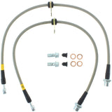StopTech 02-12 Toyota Camry Coupe/Sedan / 04-08 Solara Rear Stainless Steel Brake Lines - 950.44511