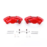 Power Stop 08-14 Subaru Impreza Rear Red Calipers w/o Brackets - Pair - S3780