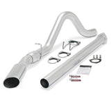 Banks Power 15 Ford 6.7L F250-350-450 CCSB/CCLB SRW Monster Exh Sys - SS Single Exh w/ Chrome Tip - 49792