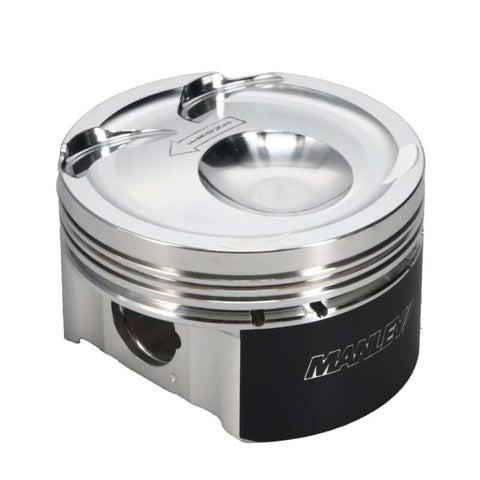 Manley Ford EcoBoost STD Stroke 87.6mm STD Bore 9.5:1 CR Dish Piston Set - 637001C-4