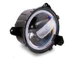 Raxiom 18-23 Jeep Wrangler JL Axial Series 9-In LED Headlights- Blk Housing (Clear Lens) - J164371