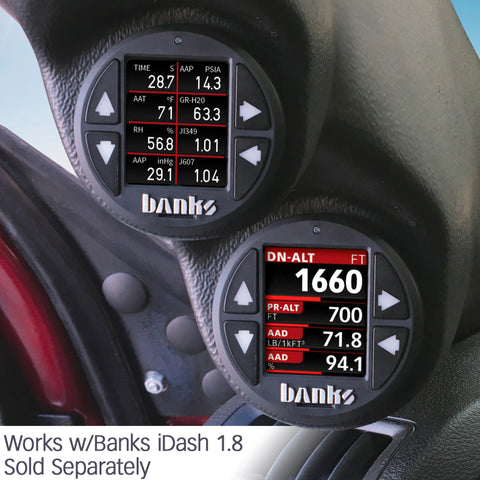 Banks Power AirMouse Ambient Air Density Sensor Module for iDash 1.8 Super Gauge - 66420