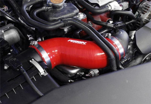 PERRIN 02-07 Subaru WRX/STi AFTA-MAF Intake Tube Air-Box to Inlet Hose - Red - PSP-INT-350RD