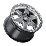 Weld S909 15x10 Ventura 6 Beadlock 6x139.7 ET38 BS7.00 Gloss BLK MIL DIA 106.1 - S909B0084P38