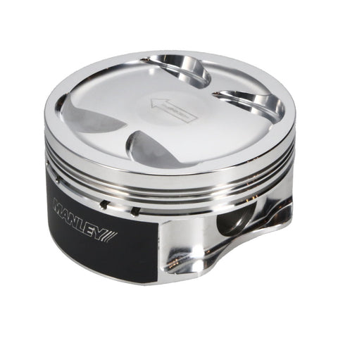 Manley 04+ Subaru WRX STi (EJ257) STD Stroke 99.5mm STD Bore 9.8:1 Dish Piston Set with Rings - 612100C-4