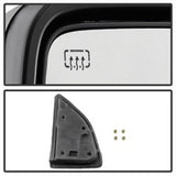 xTune Ford Superduty 08-15 L&R Extendable Power Heated Adjust Mirror Amber MIR-FDSD08S-PW-AM-SET - 9935756