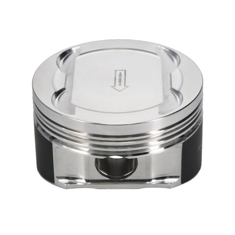 Manley Ford 3.7L Cyclone 3.780in Bore -5.0cc Dish  (9.5:1 Comp) Coated Piston Set - 599520C-6