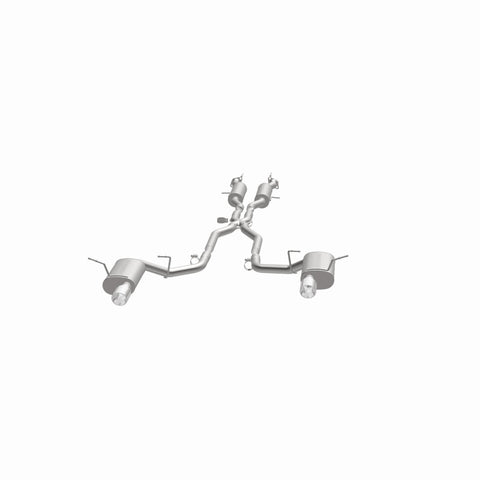 MagnaFlow 11-12 Dodge Durango V8 5.7L Dual Split Rear Exit Stainless Cat Back Performance Exhaust - 15068