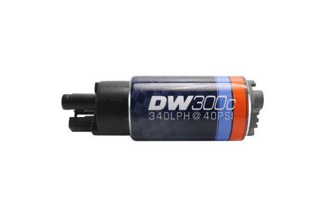 DeatschWerks 340lph DW300C Compact Fuel Pump w/o Mounting Clips - 9-307