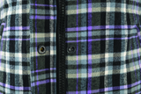 River Road Cameo Flannel Moto Shirt Womens - Small - 094527