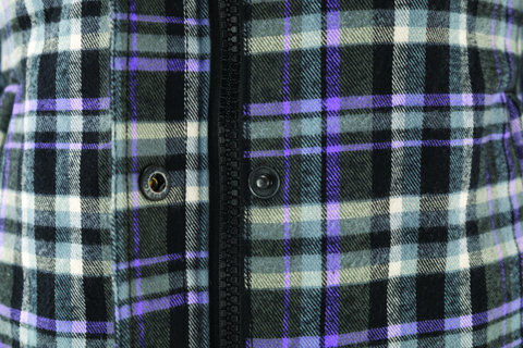 River Road Cameo Flannel Moto Shirt Womens - Small - 094527