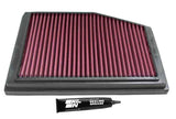 K&N Replacement Air Filter PORSCHE BOXSTER 2.5L H6 96-99, 2.7/3.2L H6 99-04 - 33-2773