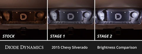 Diode Dynamics 14-18 Chevrolet Silverado Interior LED Kit Cool White Stage 1 - DD0547