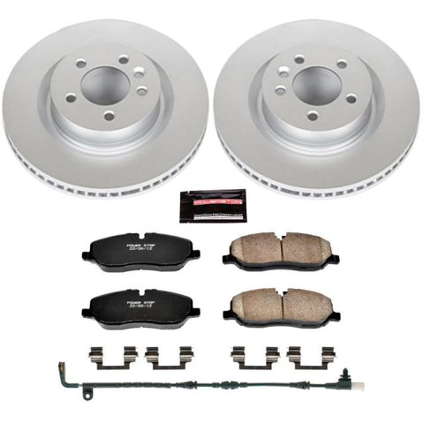 Power Stop 06-09 Land Rover Range Rover Sport Front Z23 Evolution Sport Coated Brake Kit - CRK6047
