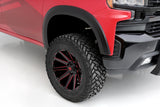 Lund 19-21 Chevy Silverado 1500 SX-Sport Textured Elite Series Front Fender Flares - Black (2 Pc.) - SX140TA