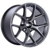 BBS SR 18x10 5x130 ET41 CB71.6 Satin Grey Wheel - SR021SG