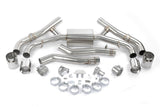 Dinan 20-26 BMW X5 M/X6 M (F95/F96) Valved Axleback Exhaust System - Polished Tips - D660-0090