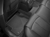 WeatherTech 12+ Audi A6/S6 Rear Rubber Mats - Black - W301