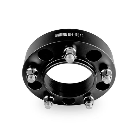 Borne Off-Road Wheel Spacers 5x150 110.1 38.1 M14 Black - BNWS-010-381BK