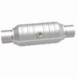 MagnaFlow Conv Univ 2in Inlet/Outlet Center/Center Round 11in Body L x 5.125in W x 15in Overall L - 51354
