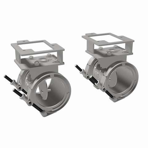 MagnaFlow 2018 Ford Mustang V8-5.0LGAS Exhaust Acc - 2.5in ID/OD - 304SS - Integrated V-Band Flanges - 10805
