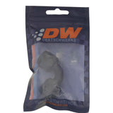 DeatschWerks 8AN Flare Female Swivel 90-Degree to 8AN Flare Female Swivel - Anodized Matte Black - 6-02-0216-B