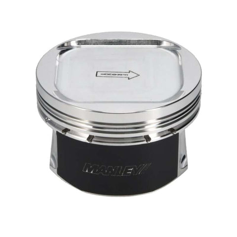 Manley 98+ Subaru WRX EJ205 93mm +1mm Bore 8.5:1 E/D Dish Piston Set with Rings - 620010CE-4