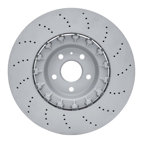 DFC 22-26 Audi RS3 Front Drilled Hi-Carbon Alloy GEOMET Coated Rotor - 920-73098A
